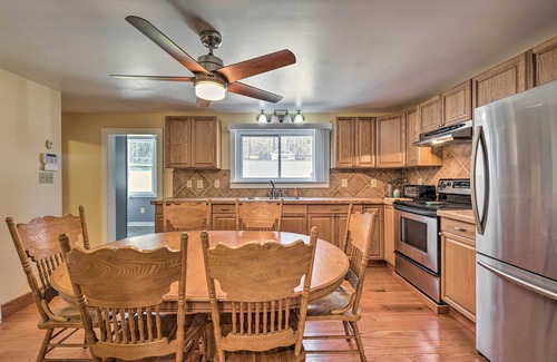 Kingsley Casa | Lakefront Poconos Escape w/ Dock, Decks & Grill!