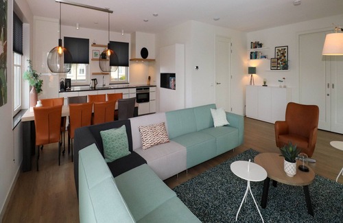 Delfstrahuizen Villa | Villa junto al lago con terraza