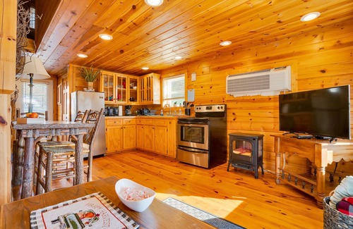 Rising Fawn Cabina | Lakeview Cabin Pesca