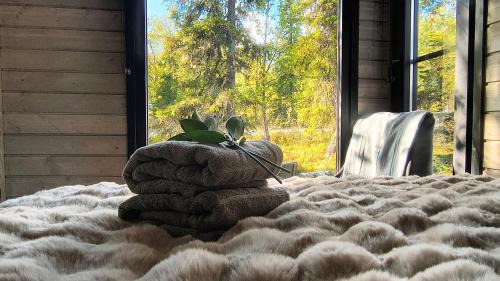 Muonio Casa | Lapland Landscape XXL Cabin with Nature View, Sauna, Fireplace & Kitchen, Sodankylä, Luosto, Fell Village