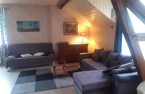 Burosse-Mendousse Casa | Large 55 m² suite with its heated indoor pool