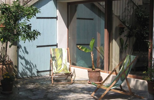 Saint-Gely-du-Fesc Apartamento | Encantador estudio grande con jardín en una casa de pueblo