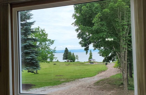 Algoma District Cabaña | Large farmhouse style cottage located on three acres of waterfront property.
