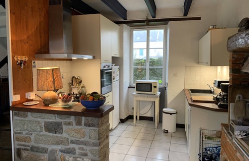 Groix Casa | Gran casa Morbihan Isla de Groix alquiler playa frente al mar Locmaria 10 lugares