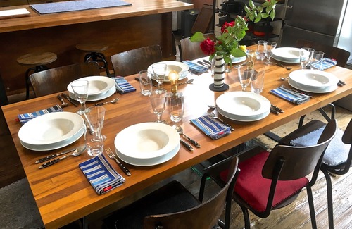 Werbach Apartamento | Large vacation apartment Alter Bahnhof Gamburg in vintage industrial style