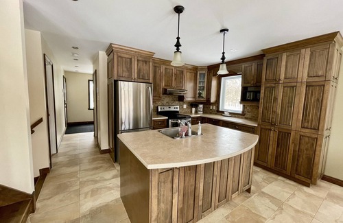 Saint-Gabriel-de-Valcartier Chalet De Esquí | Le Rivat - House for family