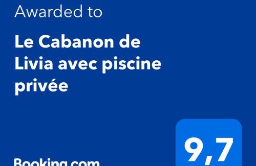 Cucuron Casa | Le Cabanon de Livia avec piscine privée