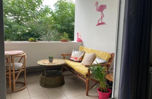 St Gilles-les-Bains Apartamento | Le flamant rose à Saint-Gilles