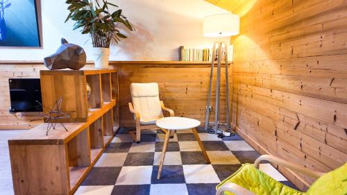 Saint-Jean-de-Sixt Apartamento | Le Grenier 1821 - Mini chalet - Centre village - AravisTour