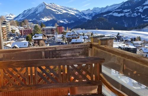 Leysin Apartamento | Le Nid d'aigle apt 405 Leysin centre avec tarifs dégressifs et forfait piscine sauna jacuzzi en option