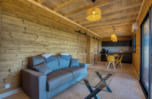 Sarlat-la-Caneda Chalet De Esquí | Le Pech Eternel: Cedars SPA Lodge