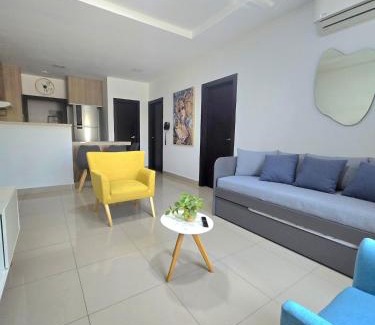 Samborondón Apartamento | Lindo y Moderno Departamento, Parqueo