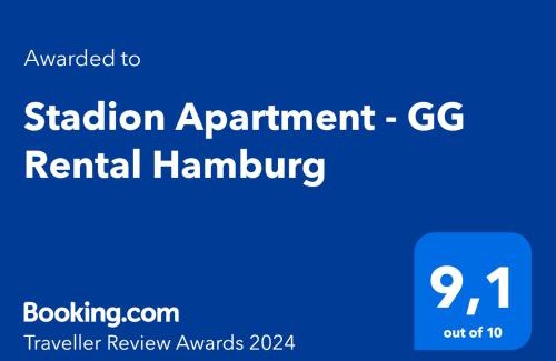 Stellingen Apartamento | "Live Good, Work Good" - Stadion Apartment by GG Rental Hamburg