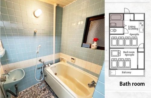 Kobe City Centre Apartamento | LN06 三宮中心8名まで宿泊可能! 交通至便! Sannomiya Base1