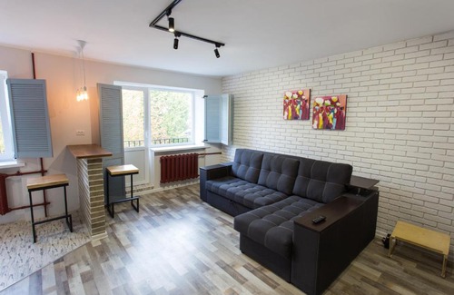 Dzerzhyns'kyi District Apartamento | Loft Apartment near Botanical Garden
