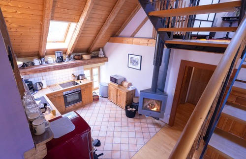 Unterdießen Casa | Loft for families, groups, fireplace, near Ammersee, Allgäu, Neuschwanstein
