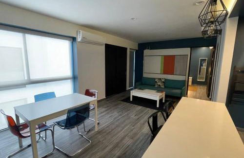 Benito Juárez Apartamento | Loft MIXCOAC cerca de Todo - Trabajo o descanso - Alberca y Gym