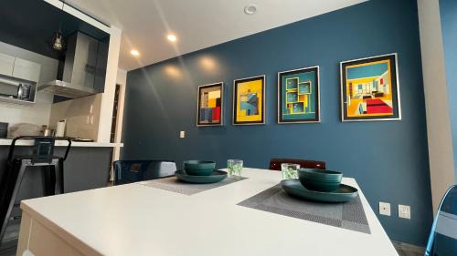 Benito Juárez Apartamento | Loft MIXCOAC cerca de Todo - Trabajo o descanso - Alberca y Gym