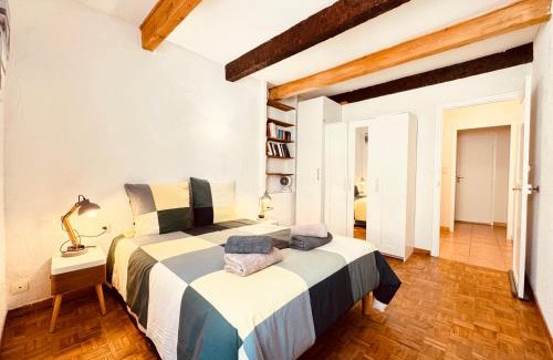 Canet Casa | Logement entier 2 à 4 personnes WIFI-TOIT TERRASSE-BBQ