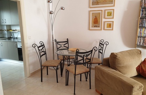 Los Alcázares Apartamento | LOU'S PLACE -Albatros - Cerca de playa y golf 2 camas G / piso - aire acondicionado / calefacción-Wifi