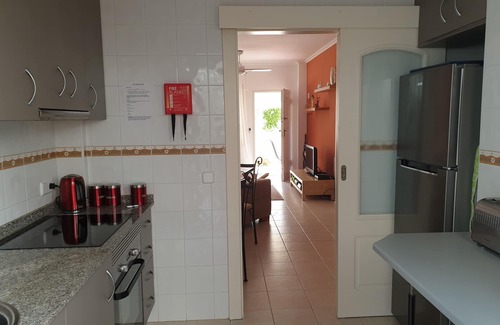 Los Alcázares Apartamento | LOU'S PLACE -Albatros - Cerca de playa y golf 2 camas G / piso - aire acondicionado / calefacción-Wifi