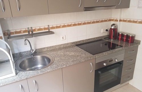 Los Alcázares Apartamento | LOU'S PLACE -Albatros - Cerca de playa y golf 2 camas G / piso - aire acondicionado / calefacción-Wifi