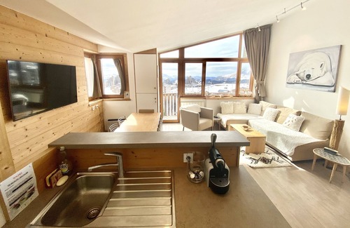 Avoriaz Apartamento | Lovely 3 room with exceptional view in the heart of Avoriaz (ski-in/ski out!)