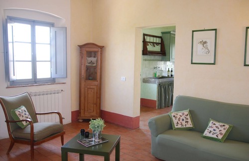 Castelfiorentino Villa | Apartamento en villa con WIFI, piscina, vista panorámica, aparcamiento, cerca de San Gimignano