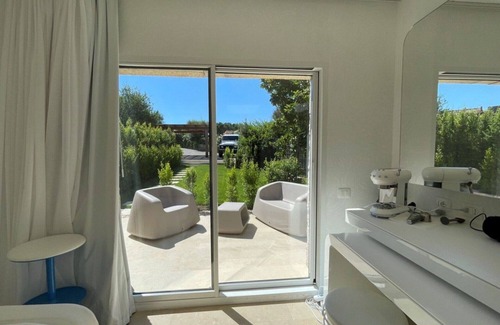 Puntaldia Casa | Hermoso apartamento en villa para 2 personas con piscina, A/C, TV y terraza