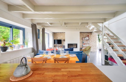 Combrit Chalet De Esquí | Casa favorita para 6 en el pais Bigouden