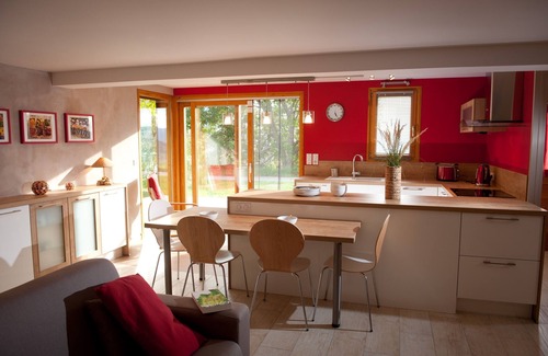 Puy-Saint-Eusebe Apartamento | Hermoso apartamento, tranquila, jardín RD-villa, terraza, gran vista del lago Serre-Ponçon