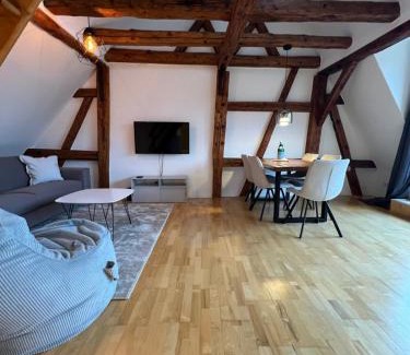 Ludwigsburg Apartamento | LudwigsHome Zentralste Lage, Klima, SmartTV, Terrasse