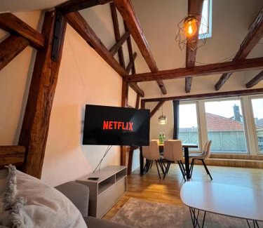 Ludwigsburg Apartamento | LudwigsHome Zentralste Lage, Klima, SmartTV, Terrasse