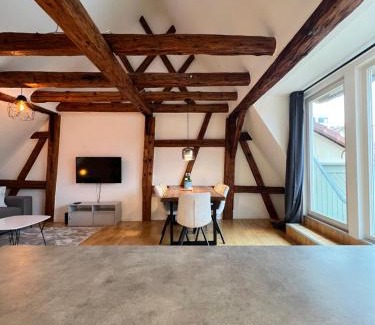 Ludwigsburg Apartamento | LudwigsHome Zentralste Lage, Klima, SmartTV, Terrasse