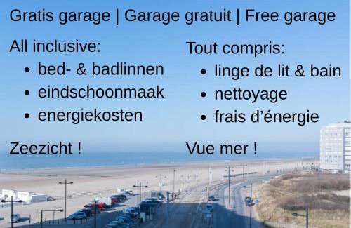 Middelkerke Apartamento | Lumina Suite Seaview & Garage
