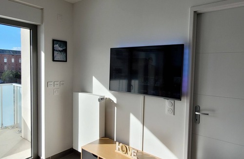 Berck-sur-Mer Apartamento | Lumineux T2 Berck-plage Proche mer et Centre Ville