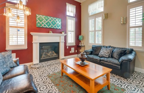 Atwater Casa | Luxe Atwater Home w/ Patio: 10 Mi to Yosemite Lake