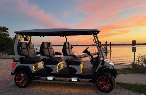 Vilano Beach Casa | Luxe Home -slps 19 Pool Hot Tub Cart Beach