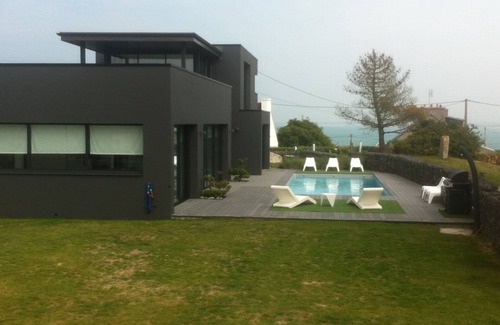 Plouneour-Trez Casa | VILLA DE LUJO CON PISCINA CLIMATIZADA 210M2 / JUNTO AL MAR