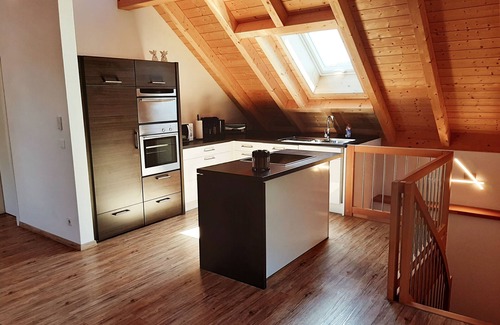 Rot an der Rot Apartamento | Luxurious and modern top floor apartment with terrace