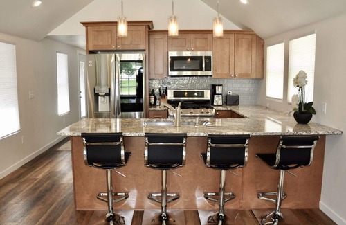 Rapid City Casa | Bungalow de lujo - Blue House - Downtown Rapid City