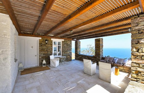 Kea Villa | Luxurious modern villa with a fantastic sea view