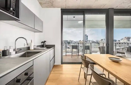 Ramat Gan Apartamento | Luxury 1BR 55 Sqm Apt Balcony Free Parking