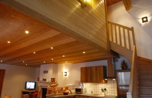Valloire Apartamento | Apartamento de lujo, ski-in ski-out para 15 personas. Centro Valloire