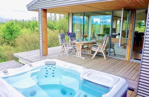 Borgarnes Cabaña | Casa de lujo con jacuzzi cerca de Snæfellsnes Parque Nacional * Islandia cinco primeros *