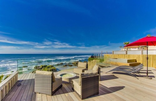 Ocean Beach Villa | NUEVA CASA DE LUJO FRENTE AL MAR - DIRECTAMENTE EN PLAYA DE ARENA BLANCA MAGNÍFICA