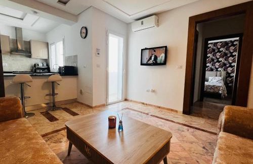 Hay Nozha Apartamento | Luxury Peaceful Fully Equipped 1 Bedroom Apartment Monastir