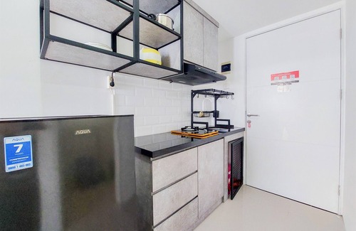 South Tangerang Apartamento | Luxury Studio At 19Th Floor Apartment Urbantown Serpong