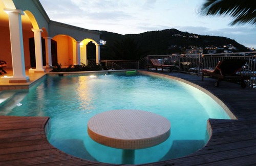 Dawn Beach Estates Villa | Espectaculares vistas al mar, piscina privada, acceso a la playa de 6 minutos, comentarios de 5 estrellas,