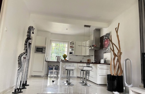 Hamburg-Blankenese Villa | Villa de lujo, jardín, totalmente equipada, Hamburg Blankenese, sauna, ubicación superior EFH